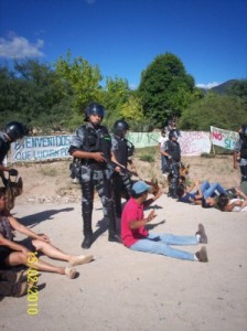 Andalgalá: policía sí, consulta popular no
