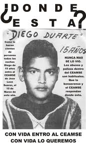 ¿Dónde está Diego Duarte?