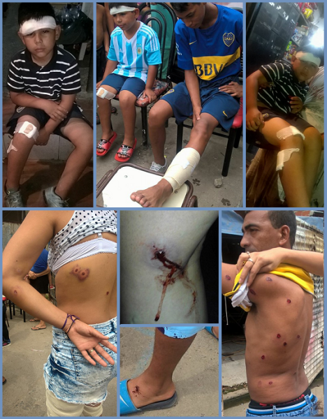Represión en Bajo Flores: niños heridos y silencio de Ministerio