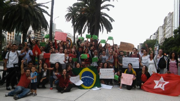 Brasil se mueve en Argentina: «Nos une el NO al golpe»