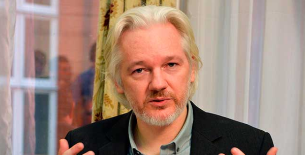 Assange. Foto de archivo