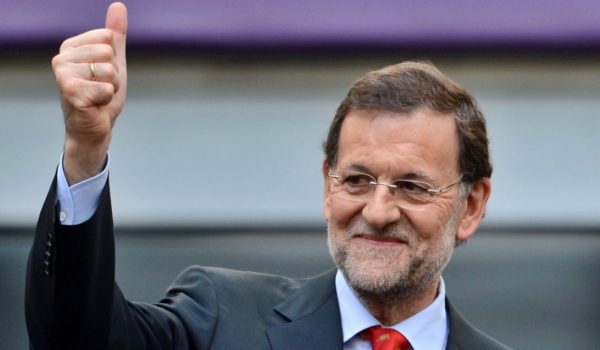 Rajoy celebra la victoria del PP