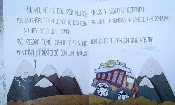 Cuentos mineros para adoctrinar niños con apoyo del Estado