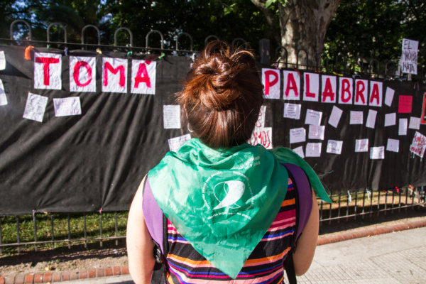 #TomáLaPalabra #TomáLaCalle : palabras de mujeres en acción