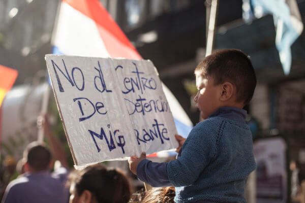 #MigrarEsUnDerecho: marcha al Congreso de inmigrantes en Argentina