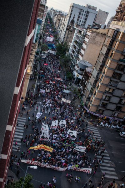 10° Marcha de la Gorra: el Estado Policial impugnado