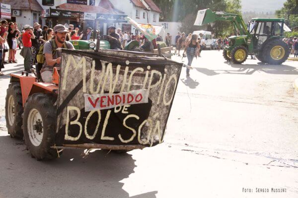 No es No: histórica marcha en El Bolsón