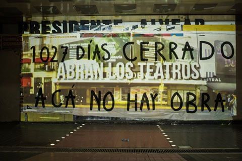 #AbranLosTeatros: denuncian el vaciamiento de los teatros porteños