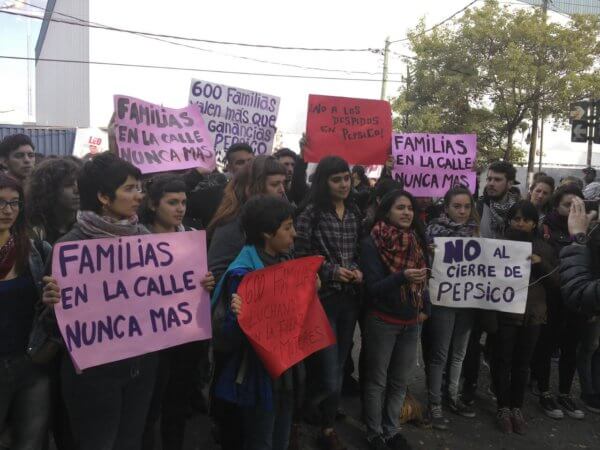 PepsiCo: despidos y ocupación en defensa de los puestos de trabajo