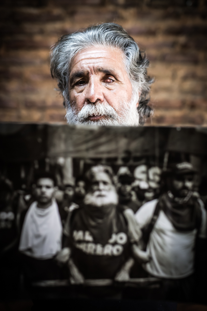 El ojo izquierdo: La historia de Barba, uno de los heridos en la represión de diciembre