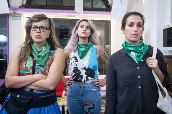 Las mujeres del cine sumaron su grito al #AbortoLegalYA