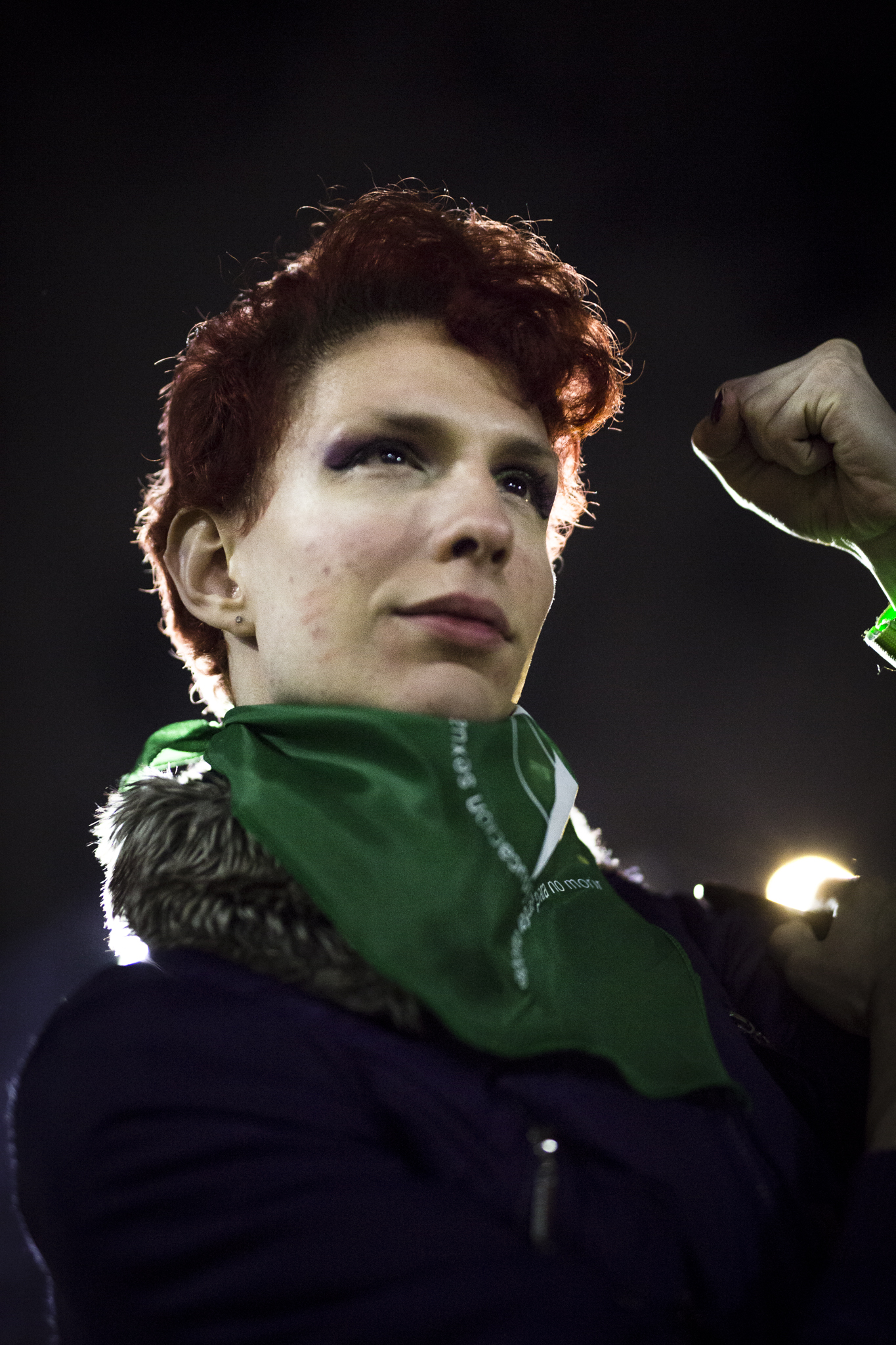 La noche verde: 10 fotos de la vigilia en el Congreso por el #AbortoLegal