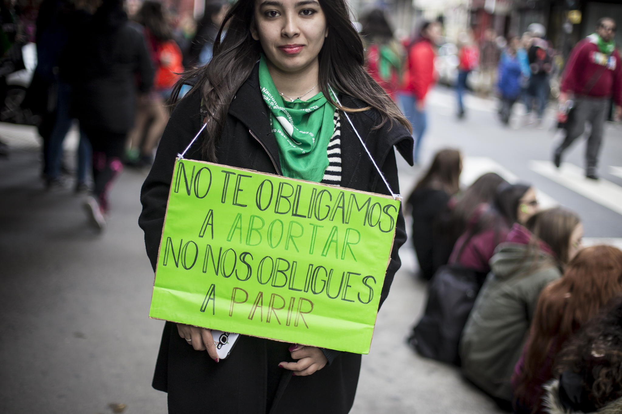En la calle, un solo grito: sale o sale el #AbortoLegal