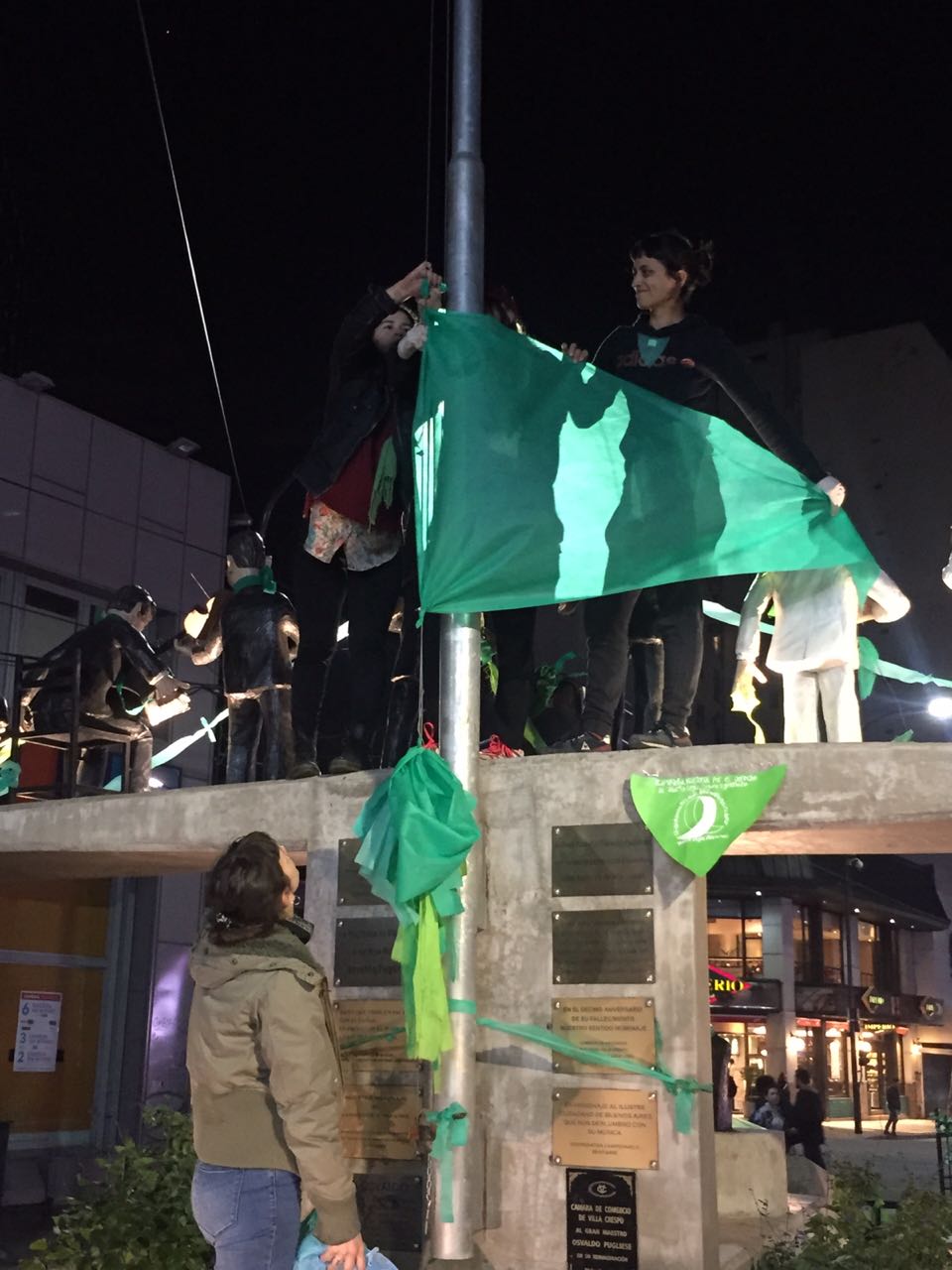 #AbortoFederal: El país amaneció verde