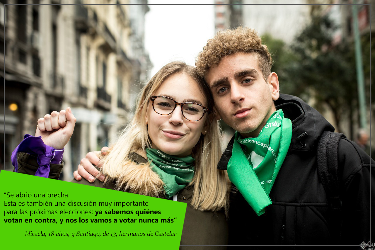 La calle anda gritando: #AbortoLegalYa!