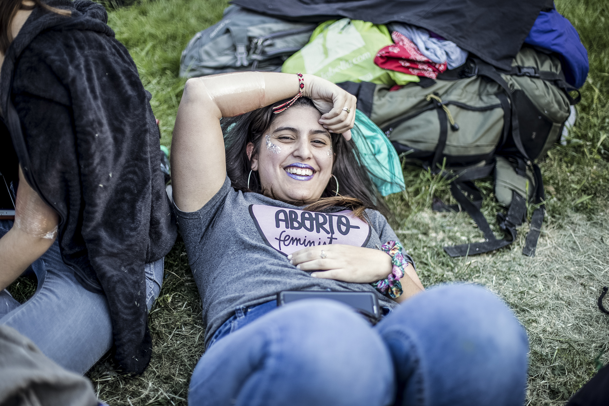 El feminismo es más fuerte: postales desde la plaza del ENM