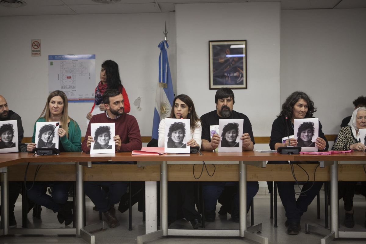 Juicio a los jueces: la presentación de la familia de Lucía Pérez