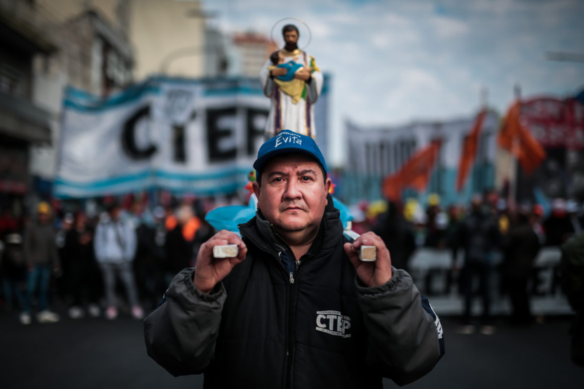 San Cayetano: masiva movilización de movimientos sociales a días de las PASO
