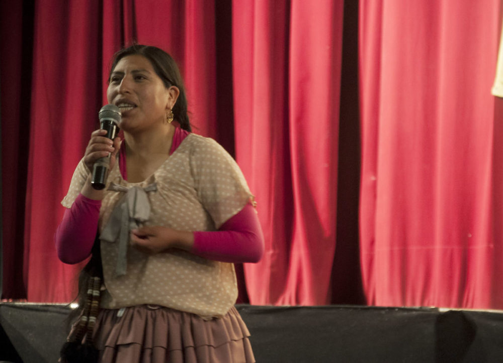 Bolivia: 1º sesión del Parlamento de las Mujeres: un encuentro para pensar sin miedo