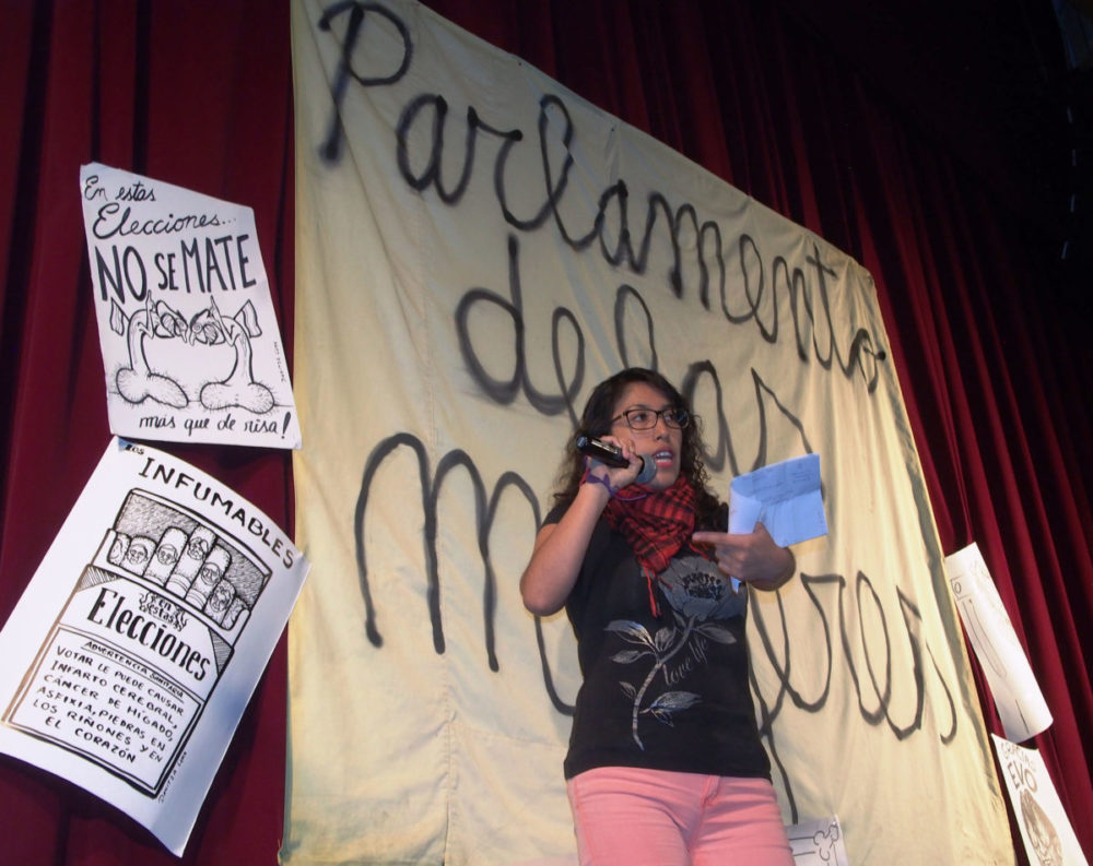 Bolivia: Contra el fascismo, el Parlamento de las Mujeres, por María Galindo