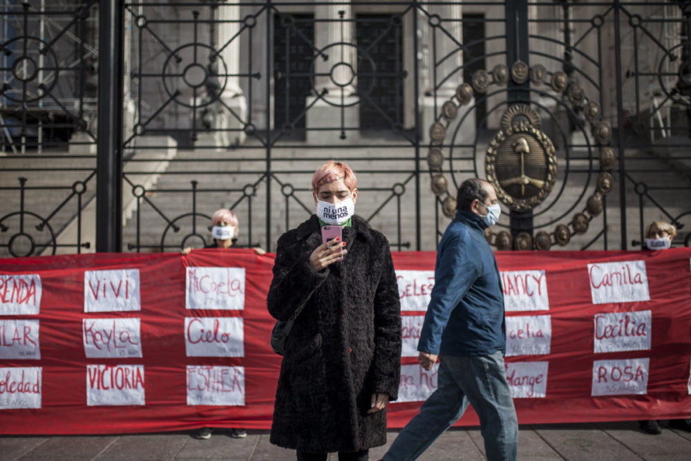 3J: una acción en el Congreso por la Ley de Emergencia contra la violencia machista