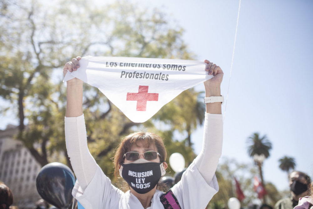 El peor Día: marcha, reclamo y represión a trabajadorxs de la salud