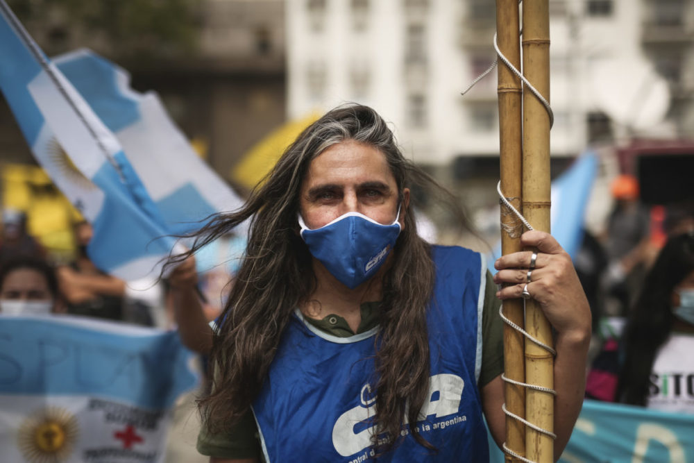 Movilizaciónde la salud: Lxs que salvan vidas, por una vida digna