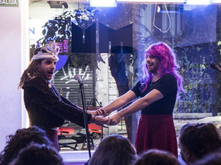 La noche del canto disidente